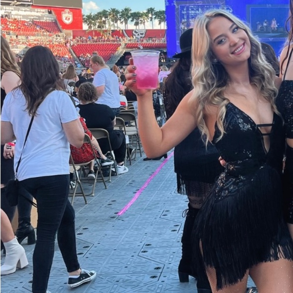 Windsor fringe dress XS with built in shorts! Wore once for the Era’s concert